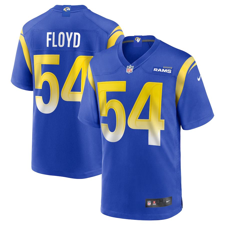 Men Los Angeles Rams 54 Leonard Floyd Nike Royal Game NFL Jersey